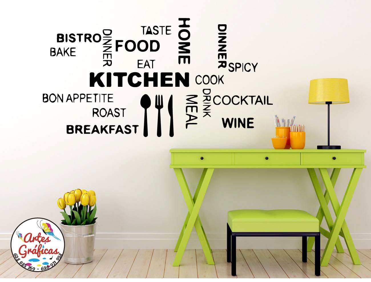 Vinilo de cocina para pared en Tenerife