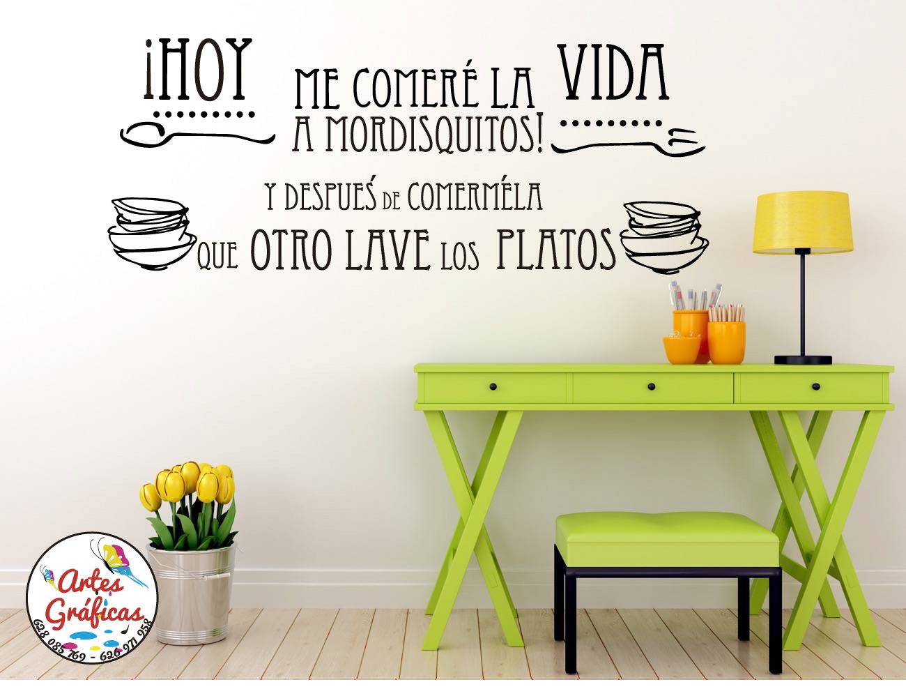 Vinilo de cocina para pared en Tenerife