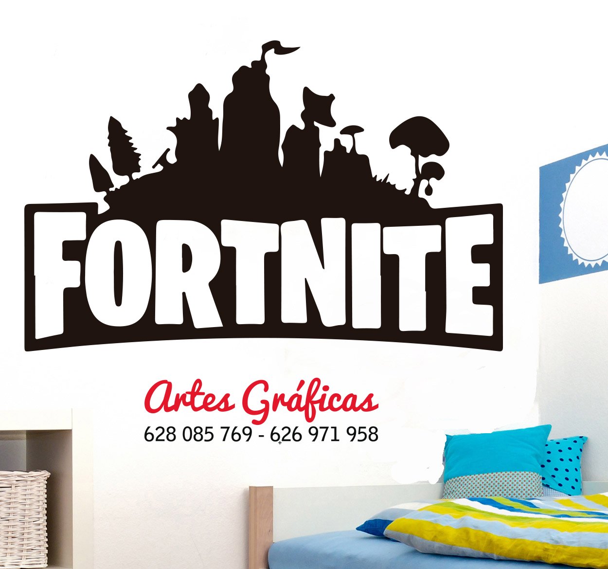 Fortnite vinilos fort