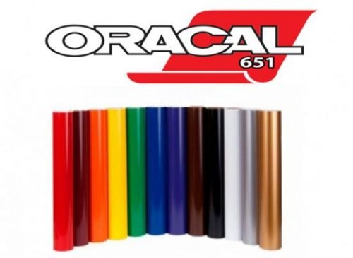 rollo de vinilo de corta oracal para plotter de rotulacion y/o decoracion